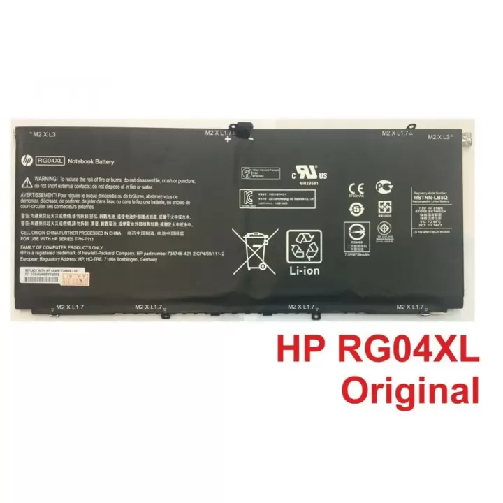  ảnh phóng to thứ   2 của   Pin HP RG04XL