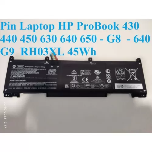 Hình ảnh thực tế thứ   2 của   Pin HP M01524-172