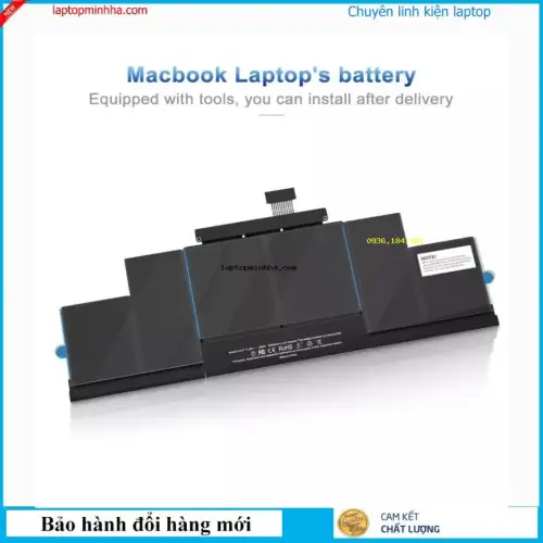 Hình ảnh thực tế thứ 2 của  Pin Macbook Pro A1398 15 inch 2012 Retina