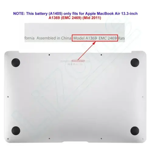 Hình ảnh thực tế thứ 3 của  Pin Macbook MacBook Air 13.3 MC503