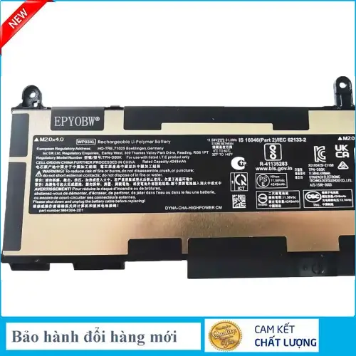 ảnh đại diện của Pin laptop HP M64305-421