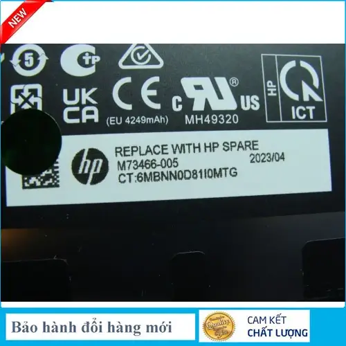 Hình ảnh thực tế thứ 3 của  Pin HP M73466-005