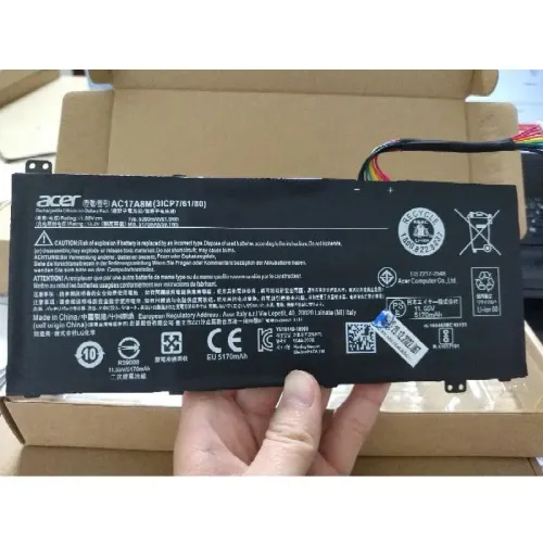 Hình ảnh thực tế thứ   5 của   Pin Acer TMX3410