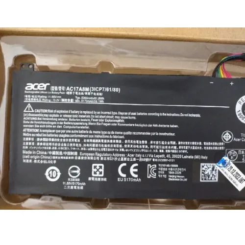 Hình ảnh thực tế thứ   3 của   Pin Acer X3 TMX314-51