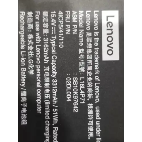 ảnh đại diện của Pin laptop Lenovo ThinkPad X1 Carbon 8th Gen 2020