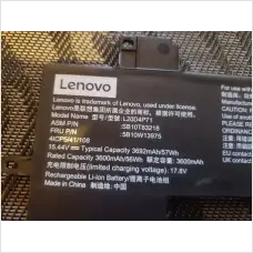 Ảnh sản phẩm Pin laptop Lenovo L20C4P71, Pin Lenovo L20C4P71..