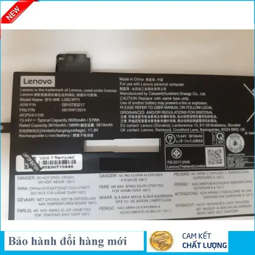 ảnh đại diện của Pin laptop Lenovo 5B10W13973