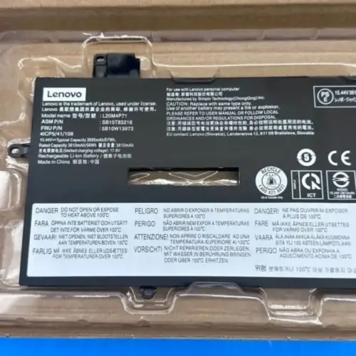 ảnh đại diện của Pin laptop Lenovo 20XW008EZA