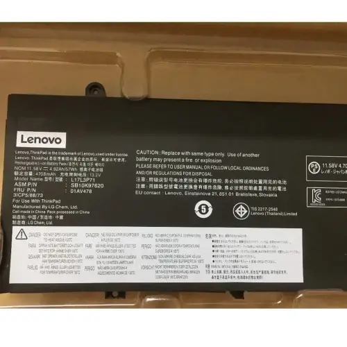 ảnh đại diện của Pin laptop Lenovo SB10K97620