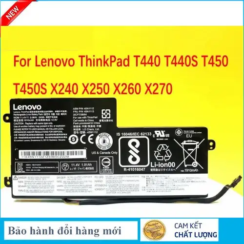 Hình ảnh thực tế thứ 1 của  Pin Lenovo T470 pin trong máy