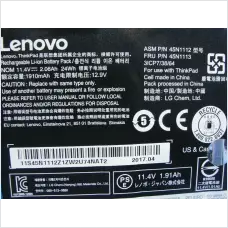 Ảnh sản phẩm Pin laptop Lenovo ThinkPad x270 pin trong máy, Pin Lenovo x270 pin trong máy