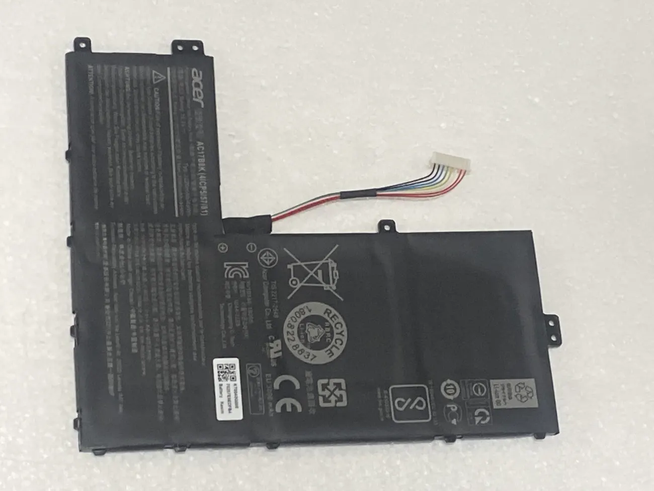 Pin ACER SF315-52 AC17B8K (ZIN) - 4 CELL mặt trước