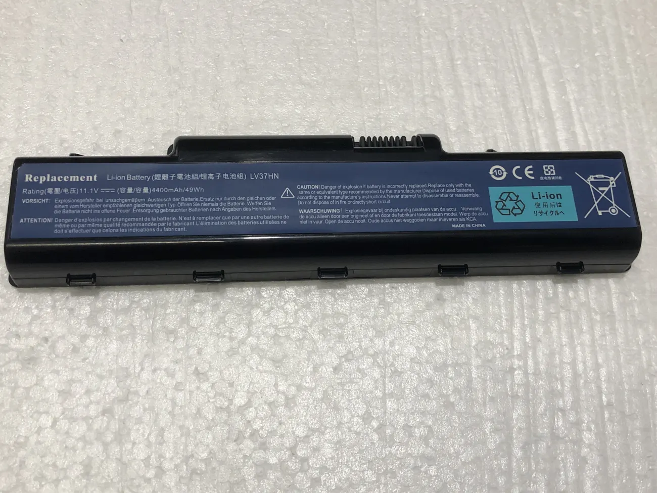 Pin ACER D525 OEM 4732 mặt trước