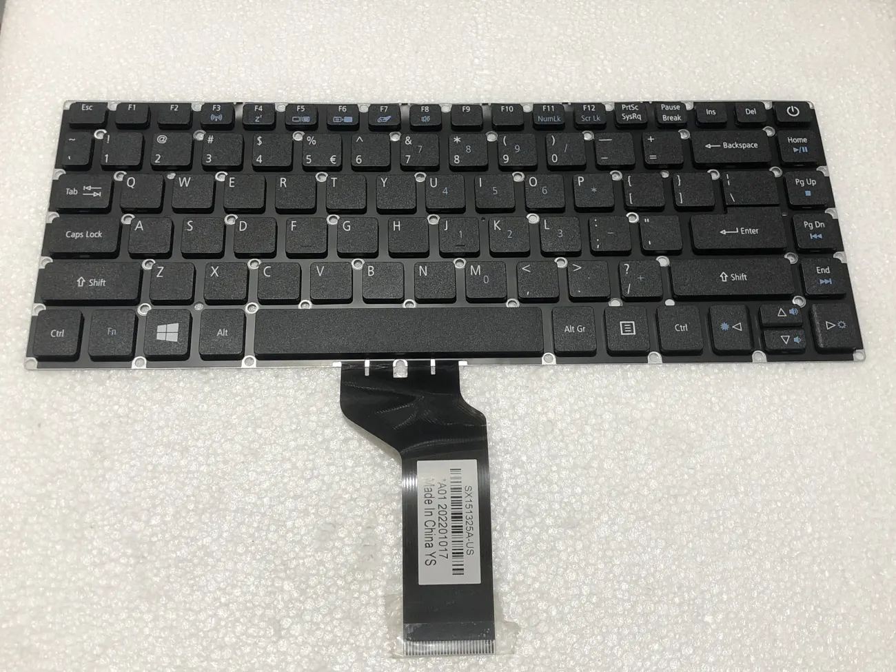 Bàn phím ACER E5-473 ĐEN =>Aspire E5-473, E5-475, ES1-432 E5-476, Swift 3 SF314-51, Aspire E5-473, Aspire E14, Aspire E5-474, Aspire E5-475, Aspire E5-422, Aspire E5-432, Aspire E5-452, Aspire E5-491, Aspire A314 A314-31, Aspire A314-32, Aspire A114-31, Aspire A114, Aspire A114-32, Aspire ES1-421, Aspire ES1-332, Aspire ES1-432, Aspire ES1-433 ES1-433G, Travelmate P248-M P248-MG, Aspire E5-476, Aspire E3-473 mặt trước