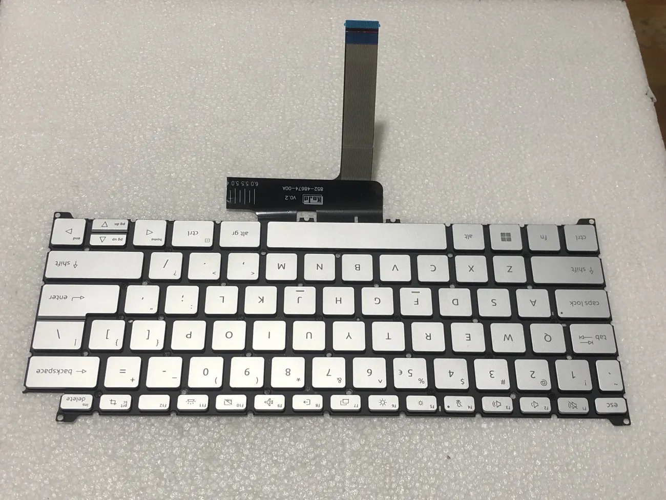 Bàn phím Acer SF314-512 BẠC  CÓ ĐÈN  SF314-59 SF314-71 N21H3 N21C2 mặt trước