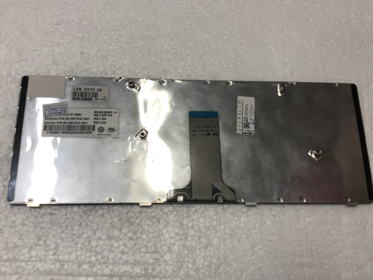 Bàn phím Lenovo V370 ZIN mặt sau