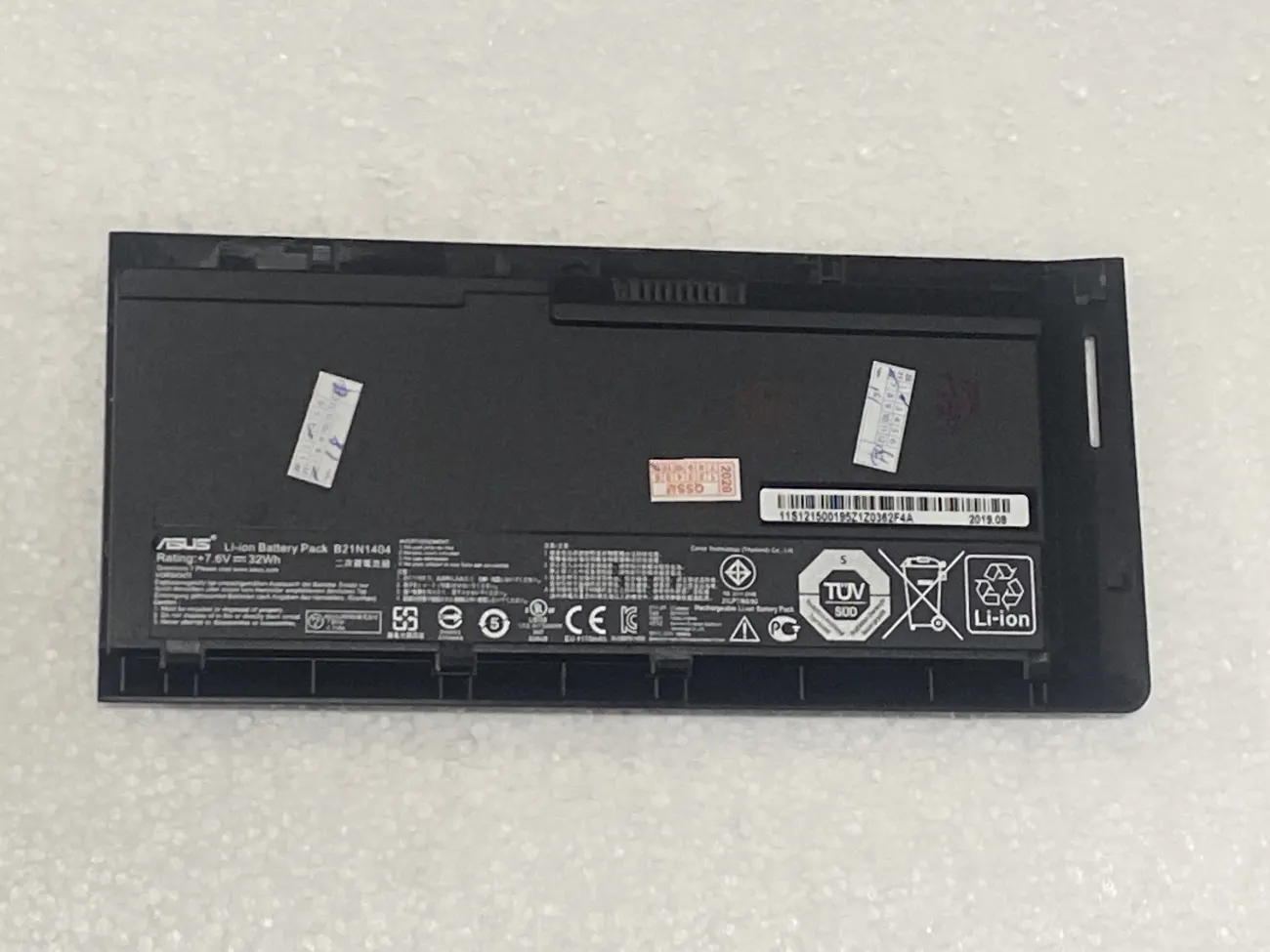 Pin  ASUS BU201( B21N1404 )  ZIN mặt trước