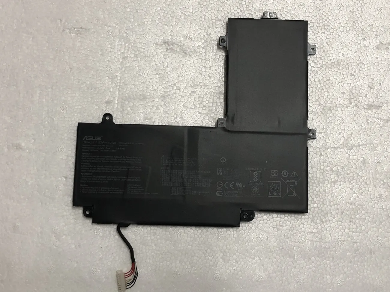 PIN ASUS TP203 B31N1625 (ZIN) - 3 CELL - Asus VivoBook Flip 12 TP203 TP203N TP203NAH TP203M TP203MAH , B31N1625 mặt trước