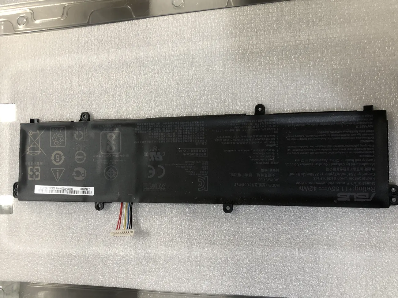 PIN ASUS TP470 B31N1911 (ZIN) - 3 CELL - Asus VivoBook Flip 14 X413 X413F X413J X421 X421D X421E X421F X421U D413 F413 R413 M413 K413 V433 TP420 TM420 V4050 X1702 S4600, Asus A415 A415E A415EA, B31N1911, C31N1911 mặt trước