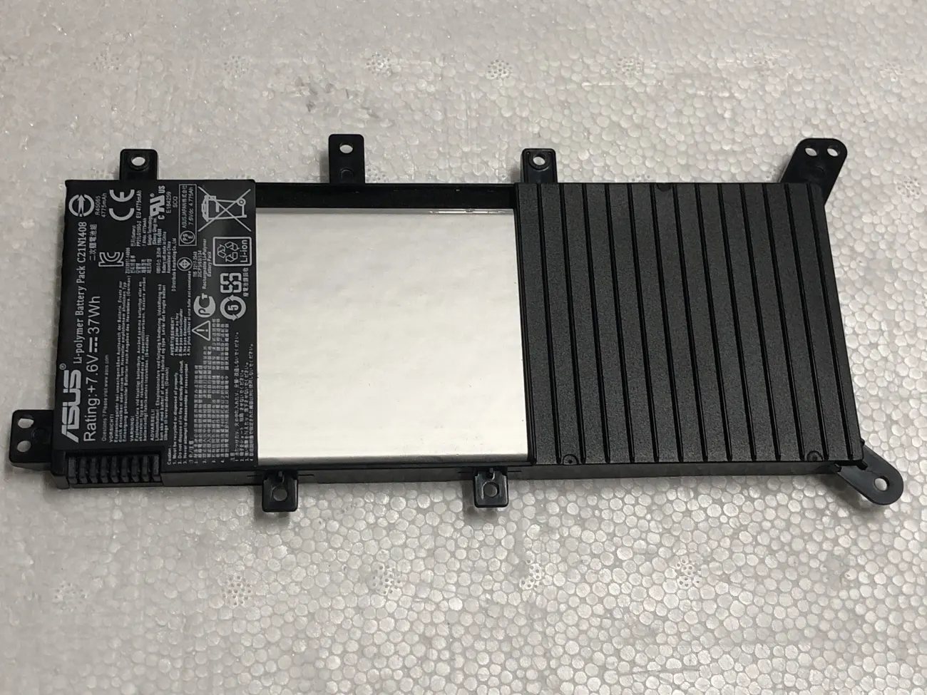 Pin Asus C21N1408 ZIN mặt trước