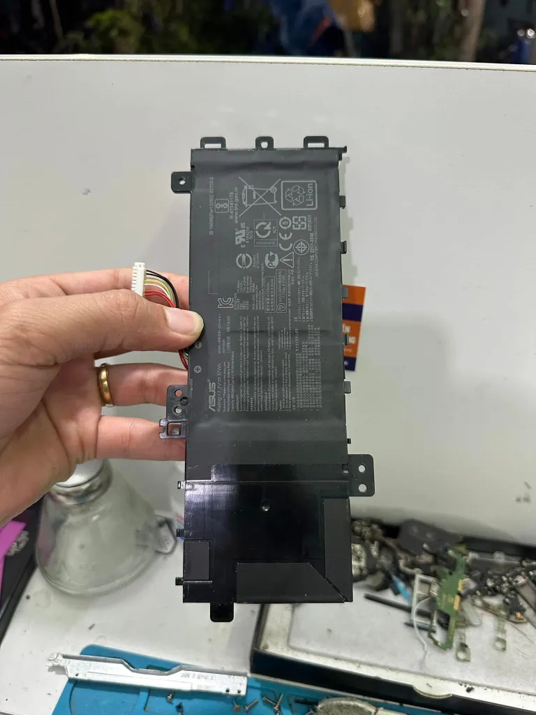 PIN ASUS X412 X409  C21N1818-1 (ZIN) - 2 CELL mặt trước