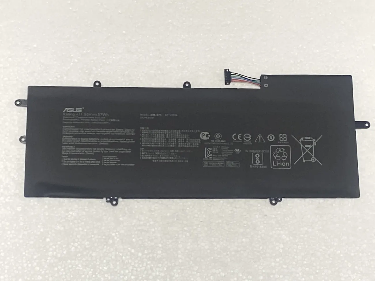 PIN ASUS UX360U C31N1538 (ZIN) - 3 CELL - Asus Zenbook UX360U UX360UA Q324UA mặt trước