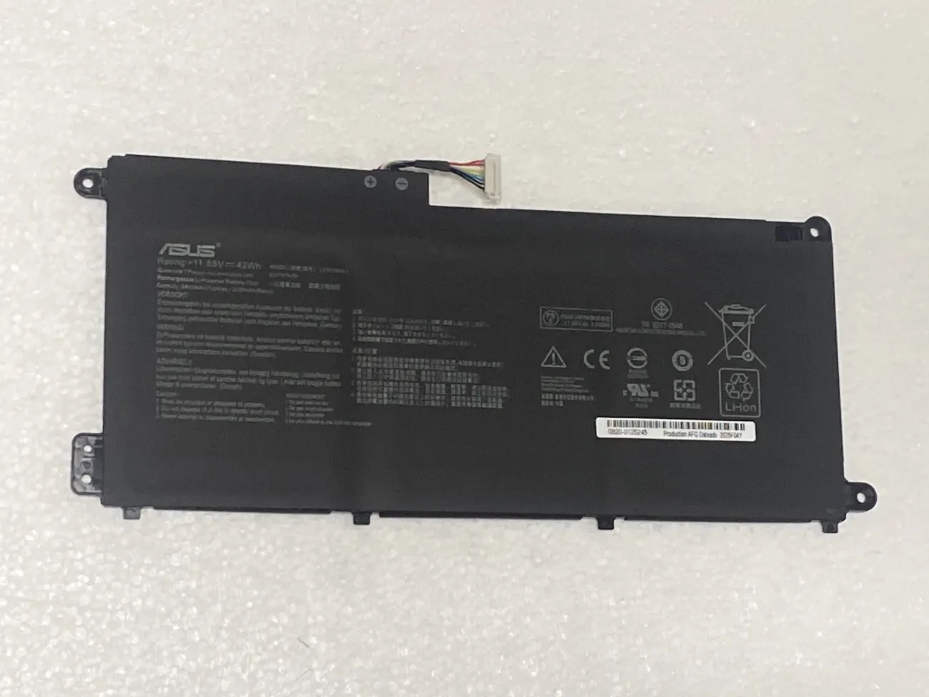 PIN ASUS CHROMEBOOK C436 C31N1845 (ZIN) - 3 CELL - Asus Chromebook Flip C346 C346F C346FA C436 C436F C436FA, C31N1845 C31N1845-1 mặt trước