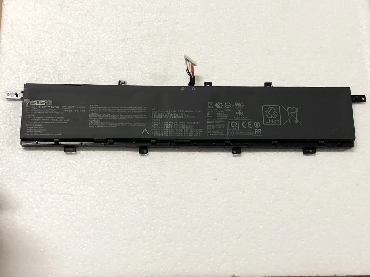PIN ASUS ZENBOOK UX582 C42N2008 (ZIN) - 4 CELL - Asus ZenBook Pro Duo 15 OLED UX582 UX582L UX582LR, C42N2008 mặt trước