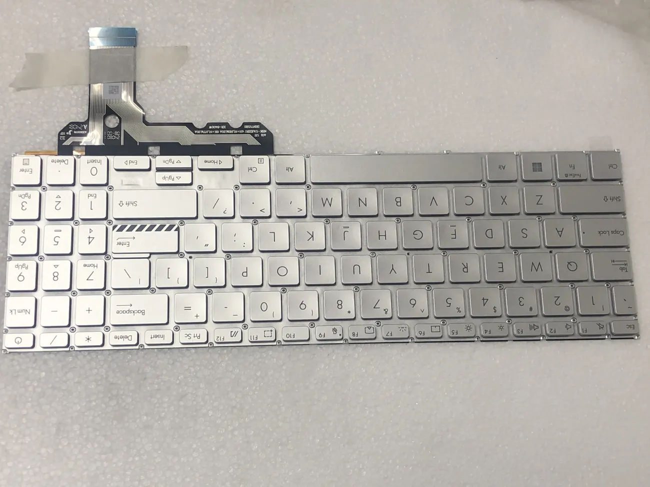 PHÍM ASUS K3605 ( BẠC LED ) K3605ZV K3605VC K3504 M3504 S3504 E1504 M3605 mặt trước
