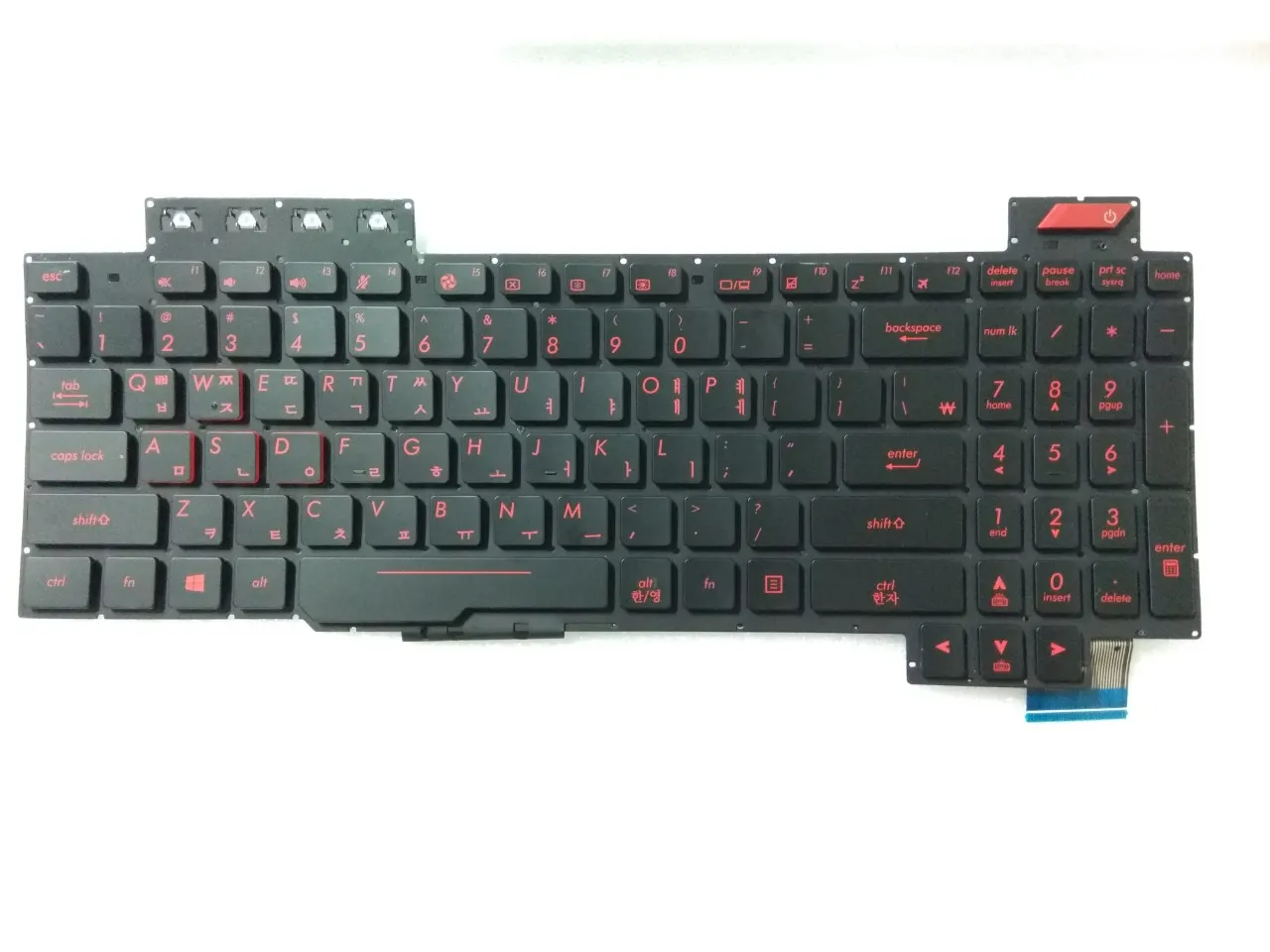 Bàn phím ASUS FX503 (CÓ ĐÈN, ) =>ROG FX503V FX503VD mặt trước