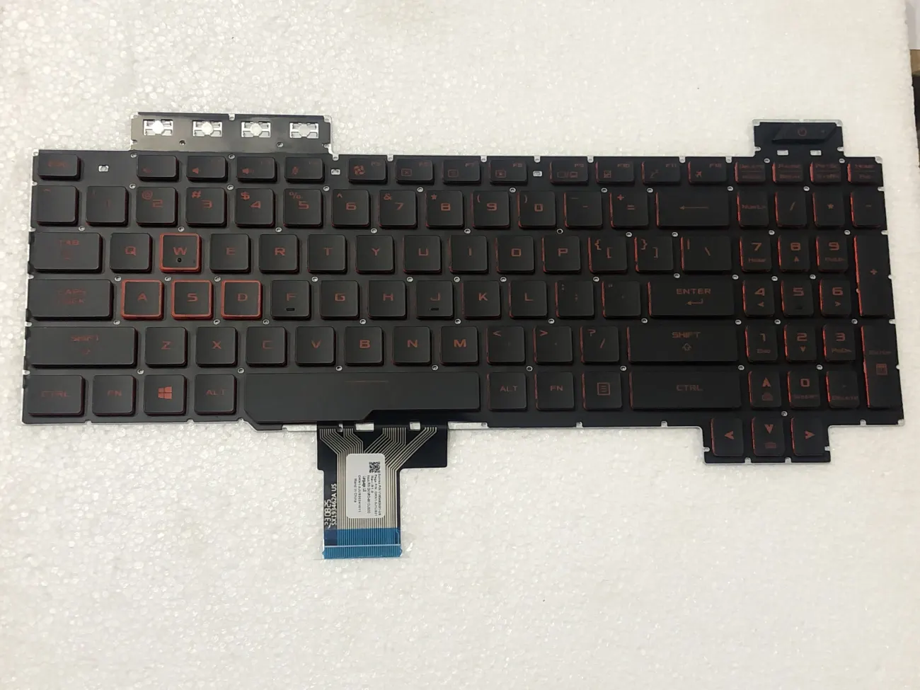 Bàn phím ASUS FX504 mặt trước