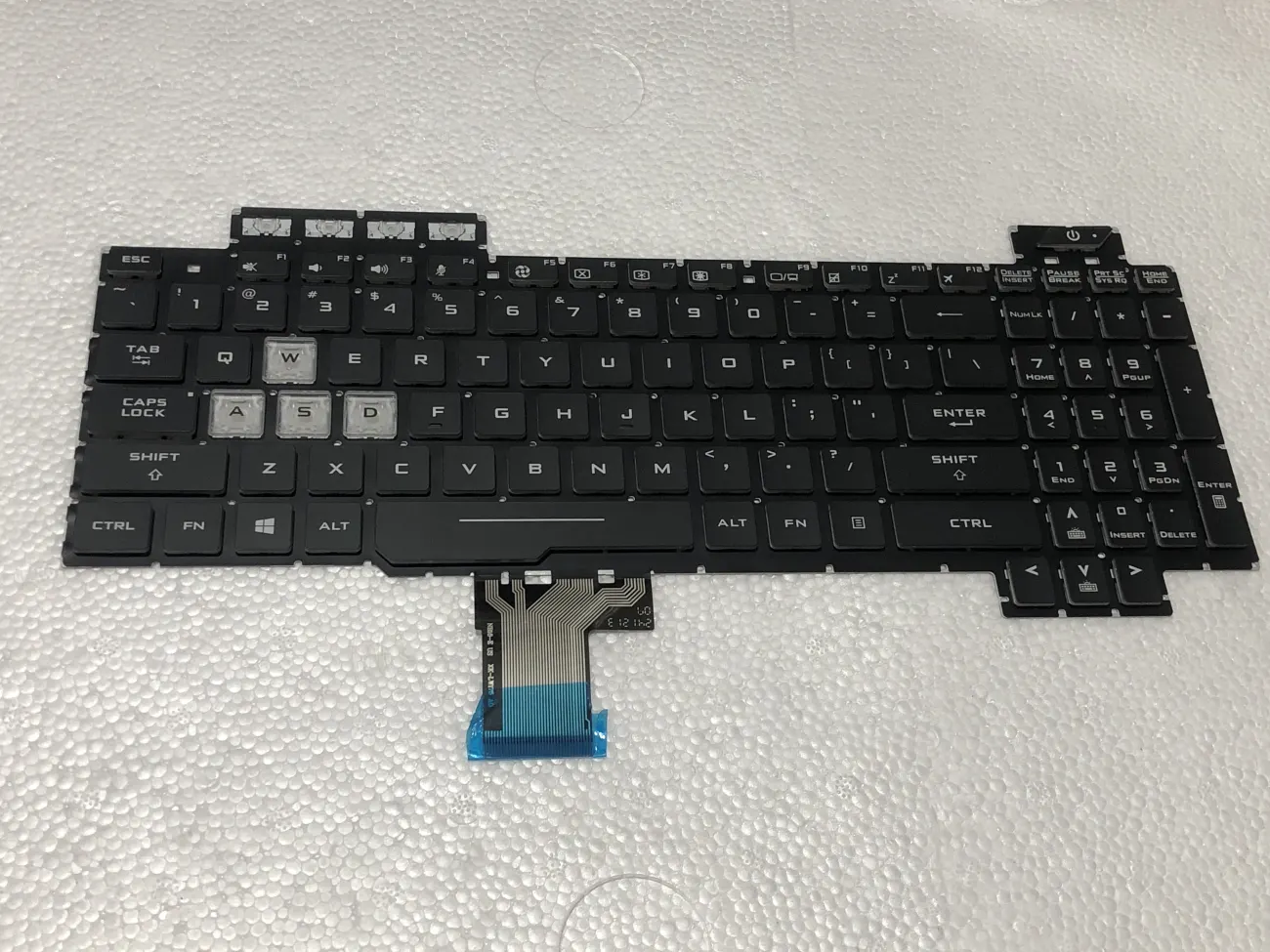 Bàn phím ASUS FX504 LED TRẮNG mặt trước