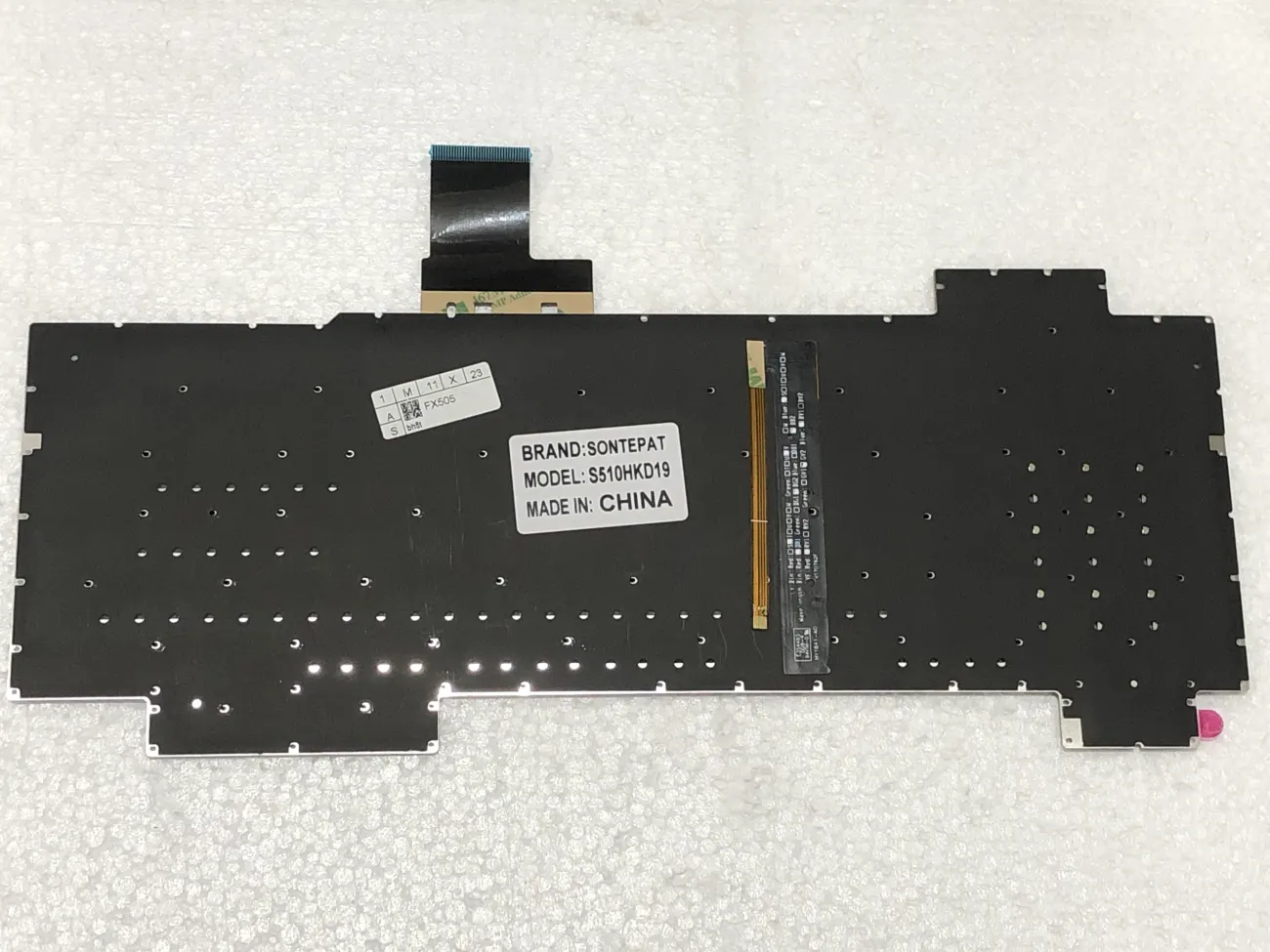 Bàn phím ASUS FX505 Led thường FX505G FX505D FX505GD FX505GE FX505GM FX505DY FX505DV FX505DT, TUF F15 A15 F17 A17 FX507Z FA507R FX517Z FX707Z FA707R mặt sau