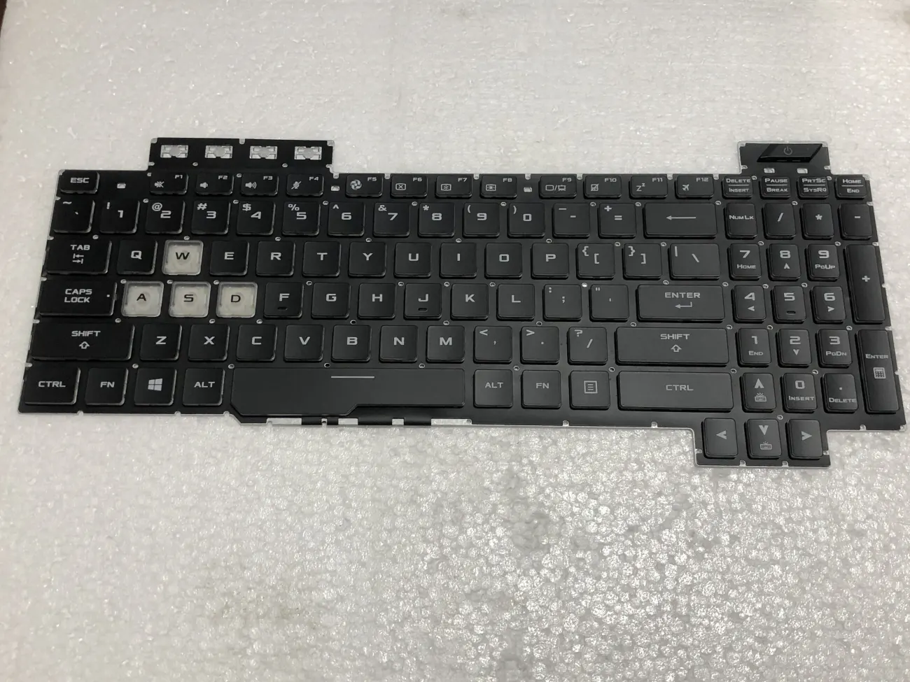 Bàn phím ASUS FX505 (CÓ ĐÈN =ARGB=, ) LED 7 MÀU*-CÁP TO 8-10 CHÂN mặt trước