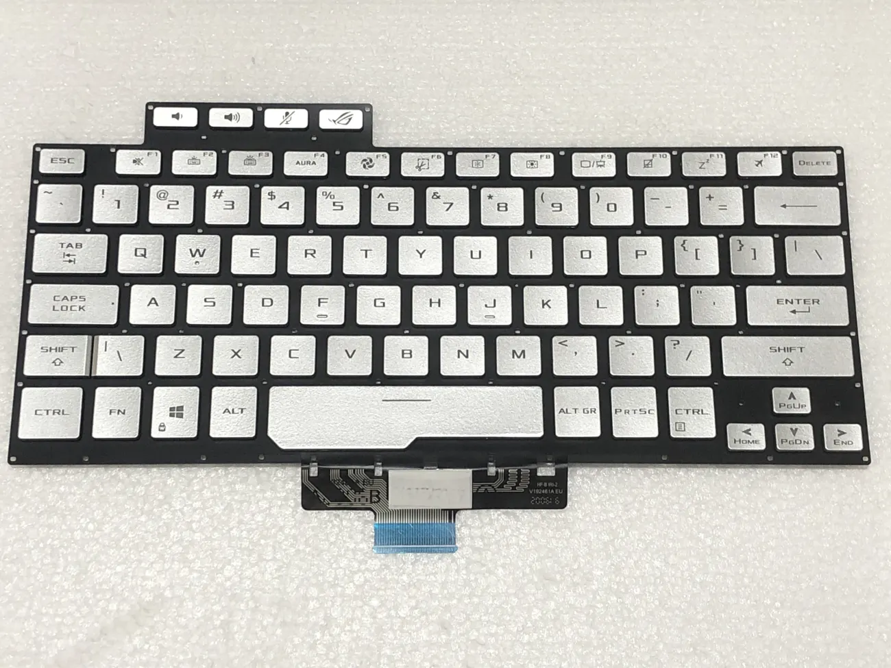 Bàn phím Asus ROG Zephyrus G14 BẠC CÓ ĐÈN  G14 GA401 GA401Q GA401I GA401Q GA401U mặt trước