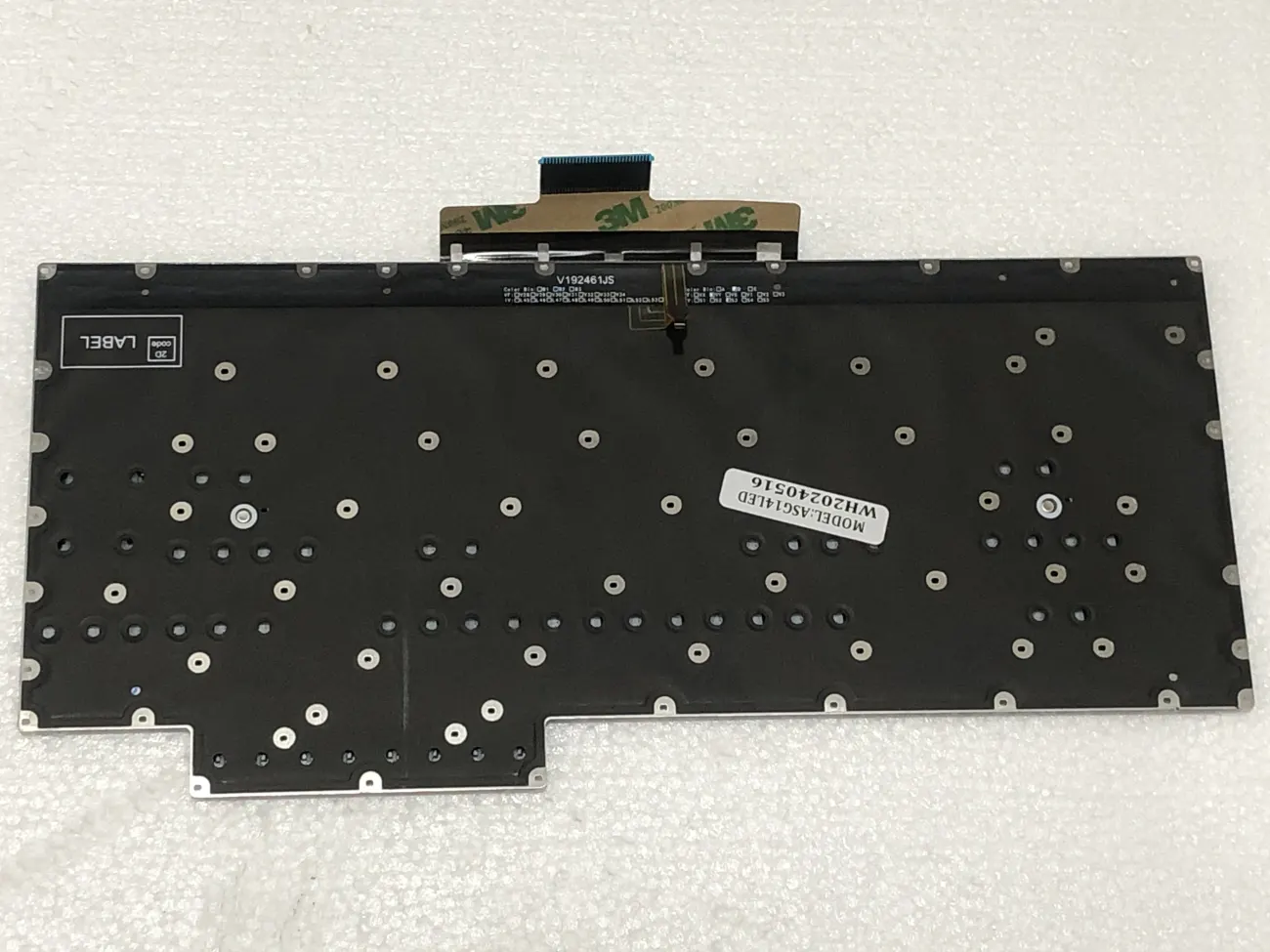 Bàn phím laptop Asus ROG Zephyrus G14, G14 GA401 GA401Q GA401I GA401Q GA401U, CÓ ĐÈN) mặt sau