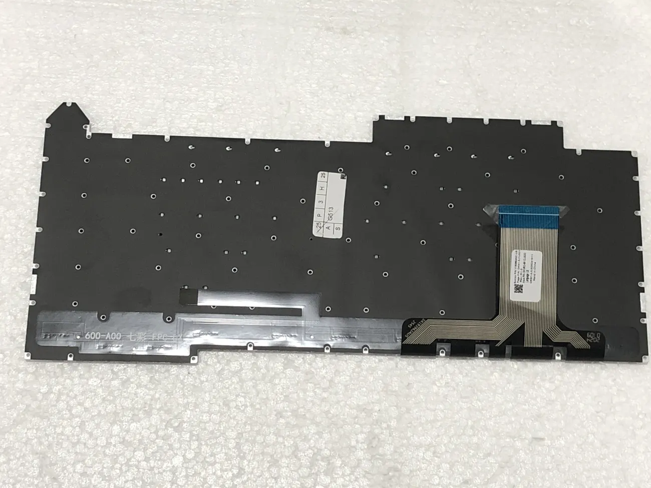 Bàn phím ASUS ROG G513 (LED THƯỜNG, ) *CÁP LED DẸP* =>Asus Strix G15 G513RW G513RC G513RM G513QR G513QE G513IM G513IE G513IC mặt sau