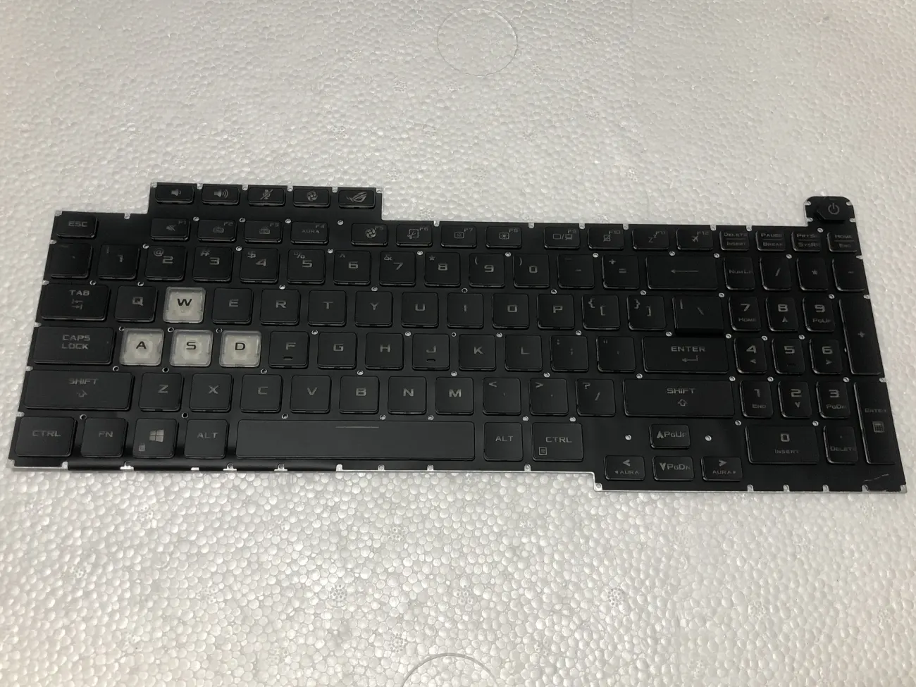 Bàn phím Asus ROG Strix G17 G713Q (CÁP LED THƯỜNG )G713QE G713QM G713QR G713QY Keyboard Backlit US mặt trước