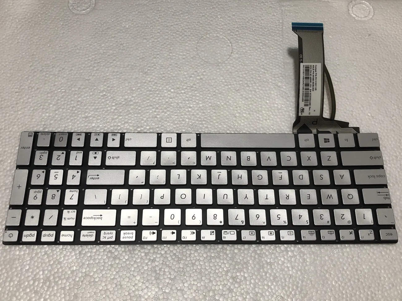 Bàn phím ASUS GL552 BẠC CÓ ĐÈN => =>Rog GL551 N551 GL552 GL552J GL552V mặt trước