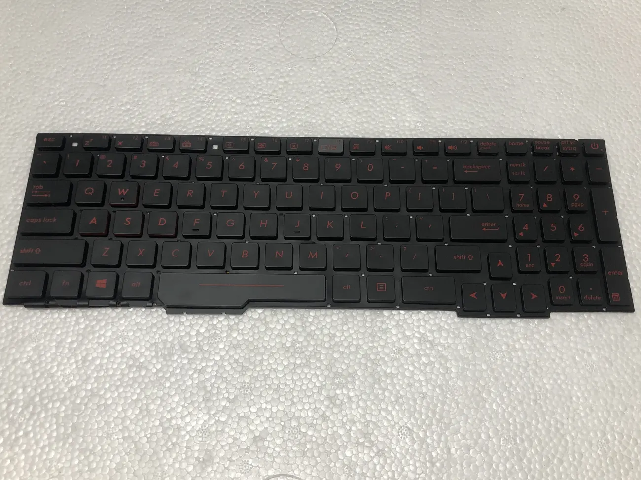 Bàn phím ASUS GL553 (CÓ ĐÈN, ) =>Rog GL553 GL753 ZX553 FX753 ZX73 FZ53 FX553 mặt trước