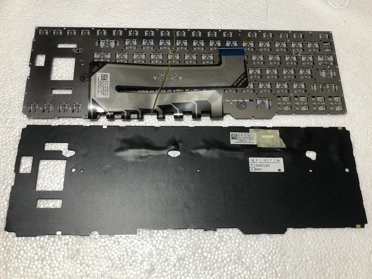 Bàn phím ASUS GX501 (CÓ ĐÈN, BH 6TH) - Asus ROG Zephyrus GX501 GX501V GX501VS GX501VSK mặt sau