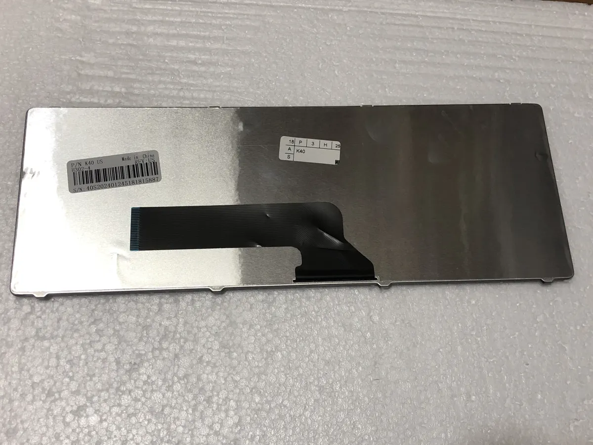 Bàn phím ASUS K40 =>K40 P30 X8A X8A X8AIJ Pro8BIJ P81IJ, k40ab k40an k40e k40ij k40in, K40, x8ain X8AC X8AE, X8AIJ, X87, K401N K40IN X8AIN X8AC K40AB A41I X8AIP, P81, P81IJ, P30, P30A, P80, P80A mặt sau