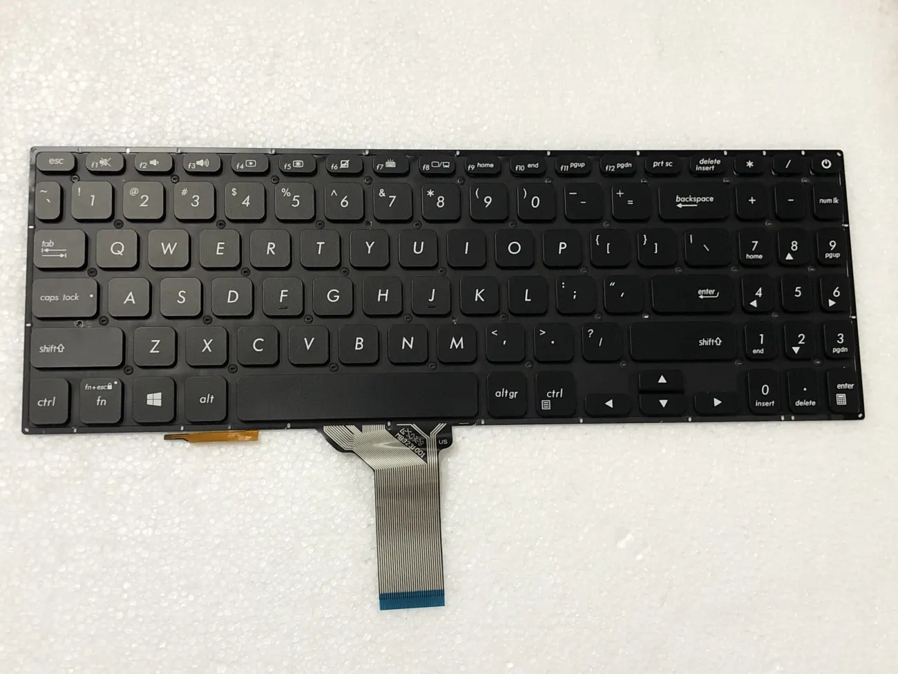 Bàn phím ASUS S530U CÓ ĐÈN =>Asus Vivobook S15 X530 K530 S530F S530UA X530F X530FA X530UN V5000FL Y5100UB Y5100UN mặt trước