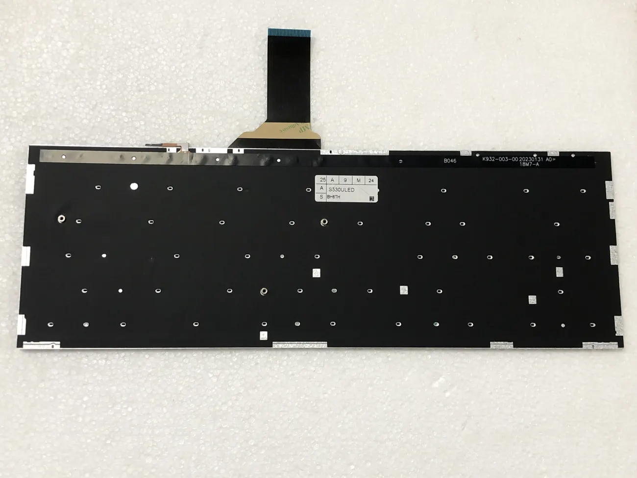 Bàn phím ASUS S530U ĐEN (CÓ ĐÈN) - Asus Vivobook S15 X530 K530 S530F S530UA X530F X530FA X530UN V5000FL Y5100UB Y5100UN mặt sau
