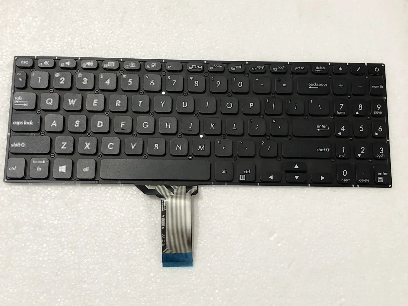 Bàn phím ASUS S530U ĐEN =>Asus Vivobook S15 X530 K530 S530F S530UA X530F X530FA X530UN V5000FL Y5100UB Y5100UN zin mặt trước