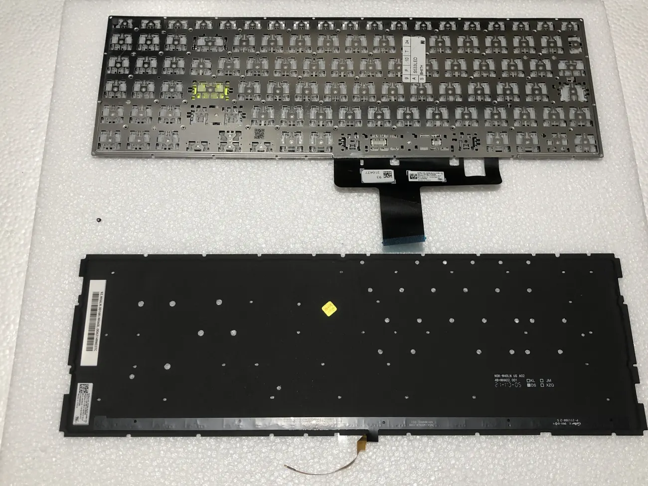 Bàn phím AS S533 Đen led mặt sau
