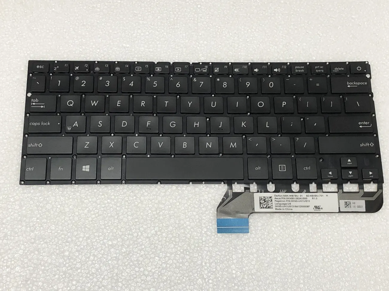 Bàn phím ASUS UX430 LED mặt trước
