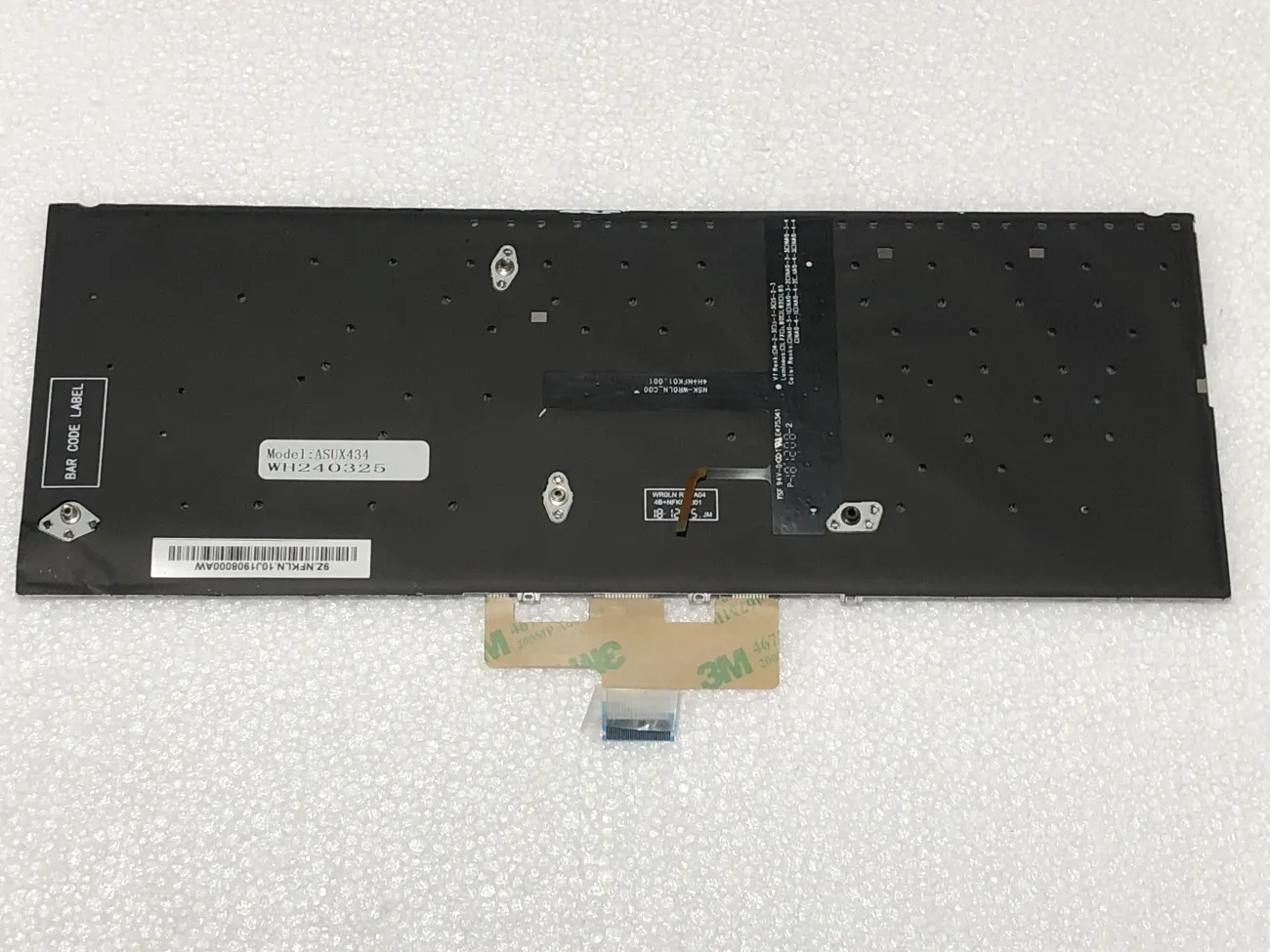 Bàn phím ASUS UX434/Q407 Led Zenbook 14 UX434 UX434I UX434IQ UM434I UM434IQ UM433IQ Q407 Q407I Q407IQ Q408 Q408U Q408UG mặt sau
