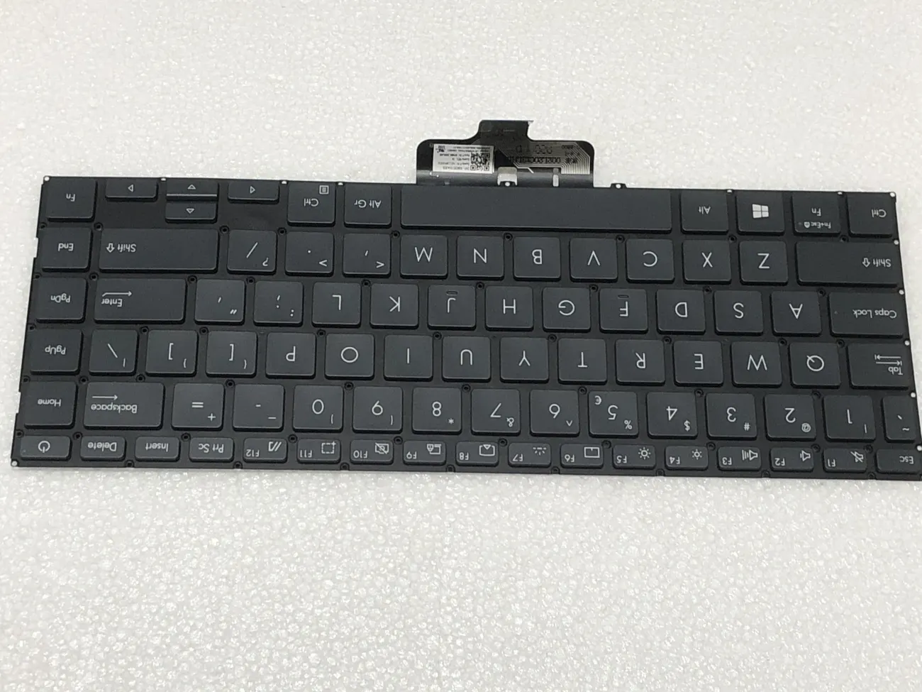 Bàn phím ASUS UX435 ĐEN (LED, BH 6TH) - Asus Zenbook UX435 UX435E UX435EA UX435EG mặt trước