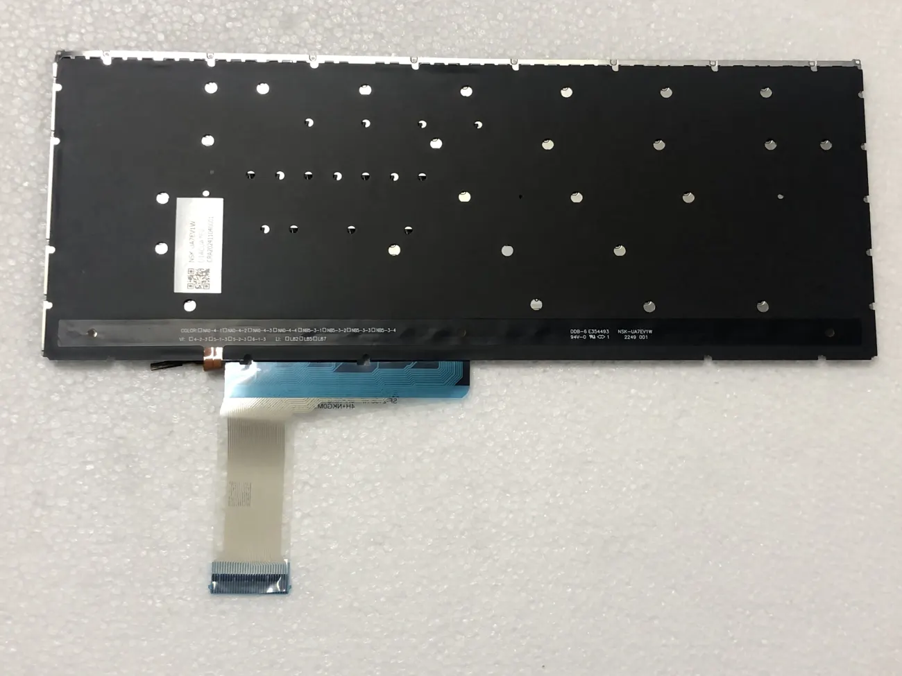 Bàn phím Asus Vivobook 14 A1402 A1402Z A1403 A1403Z X1402 X1402Z X1402ZA X1403 X1403Z X1403ZA ĐEN (CÓ ĐÈN ) mặt sau